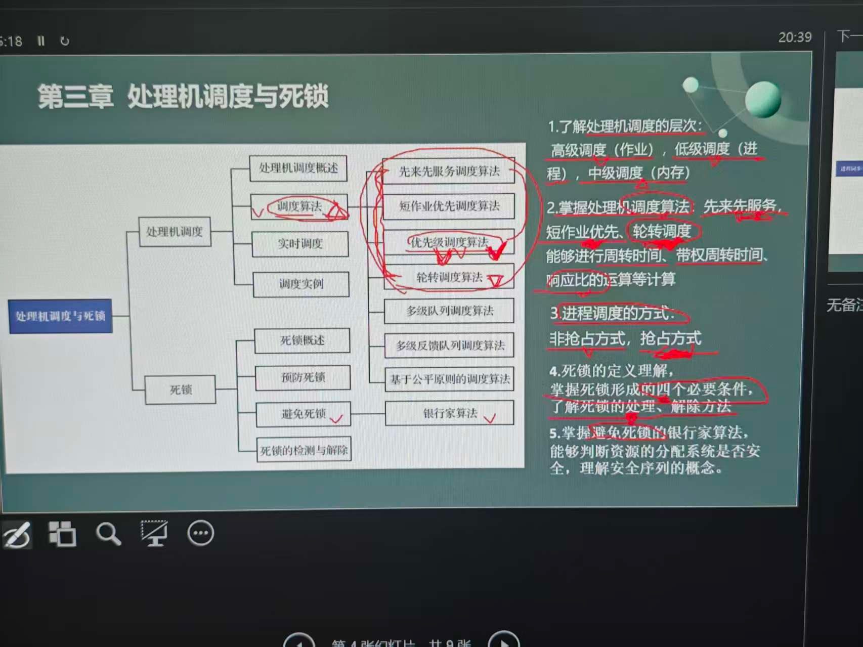第三章 处理机调度与死锁